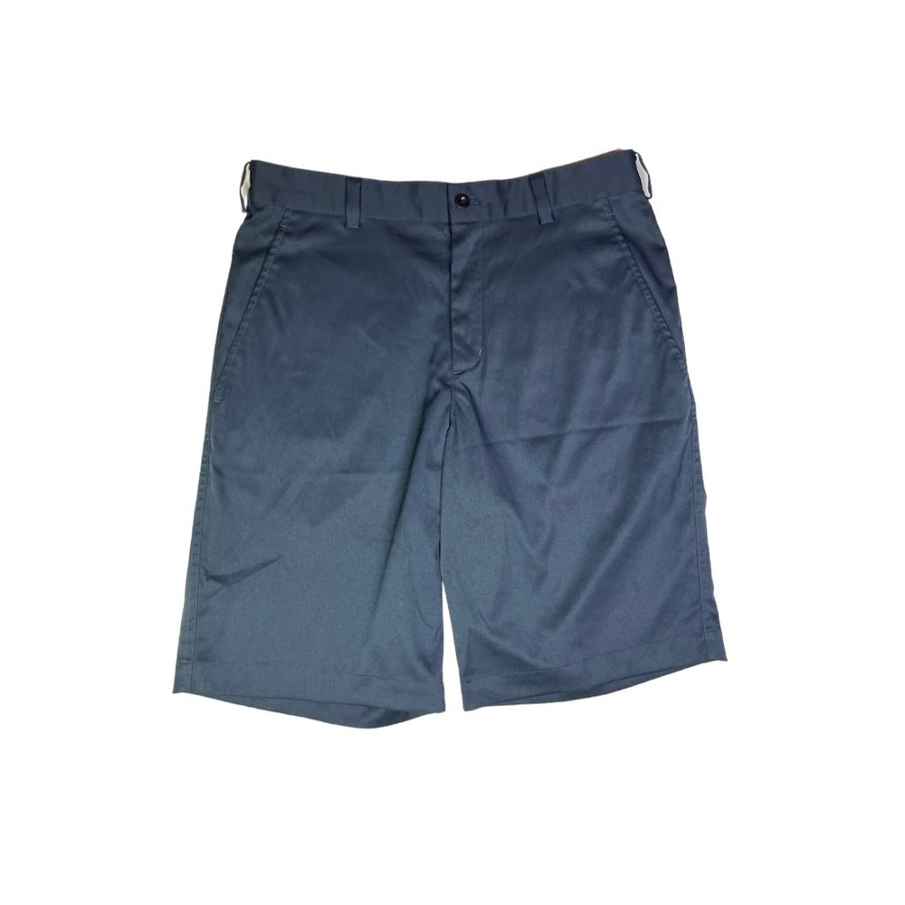 Nike Golf FitDry Men's 30 Performance Shorts Flat Front Navy Blue